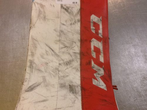 Vist Large View of Product Image Which is Used CCM PRO BLOCKER Senior Goalie Catcher Red
