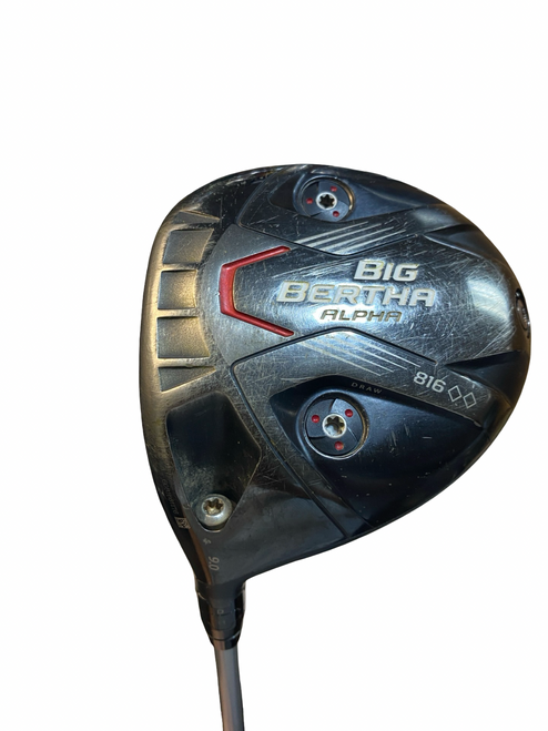 Vist Large View of Product Image Which is Used Callaway BIG BERTHA ALPHA Mens Driver LH 9.0 Degree