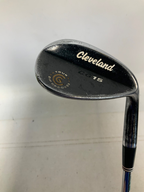 Vist Large View of Product Image Which is Used Cleveland CG 15 56 14 Golf Wedge Mens RH 56 Degree