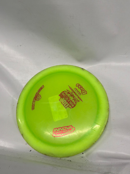 Vist Large View of Product Image Which is Used BLIZZARD CHAMPION BOSS Disc Golf Driver Green