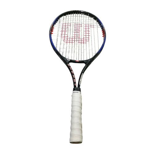Vist Large View of Product Image Which is Used Wilson ENERGY Adult Tennis Racquet Black 4 3/8"