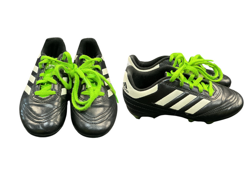 Vist Large View of Product Image Which is Used Adidas CLEAT Soccer Cleats Black Youth 12.0