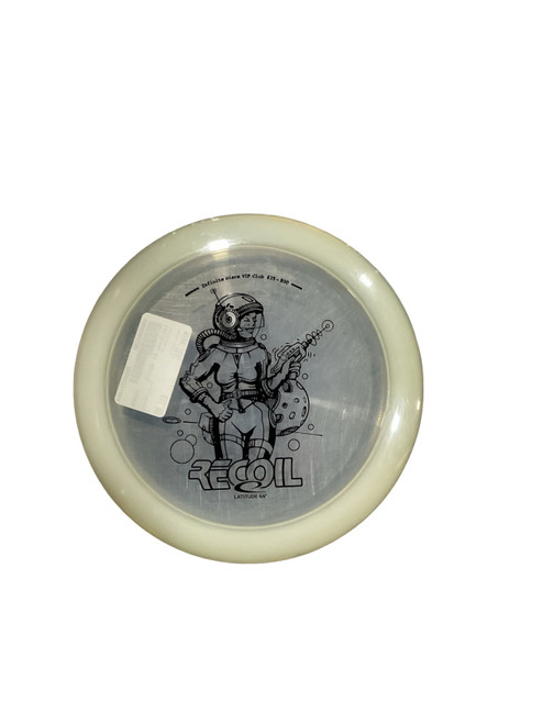 Vist Large View of Product Image Which is Used Latitude 64 RECOIL Disc Golf Driver White 168g