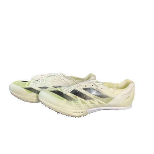 Vist Large View of Product Image Which is Used Adidas Track & Field Cleats Adult White Senior 11