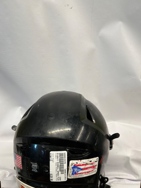 Vist Large View of Product Image Which is Used Riddell RIDDELL SPEED FLEX FB Helmet Black LG