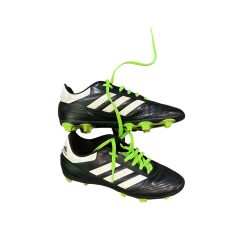 Vist Large View of Product Image Which is Used Adidas Soccer Cleats Black Junior 04