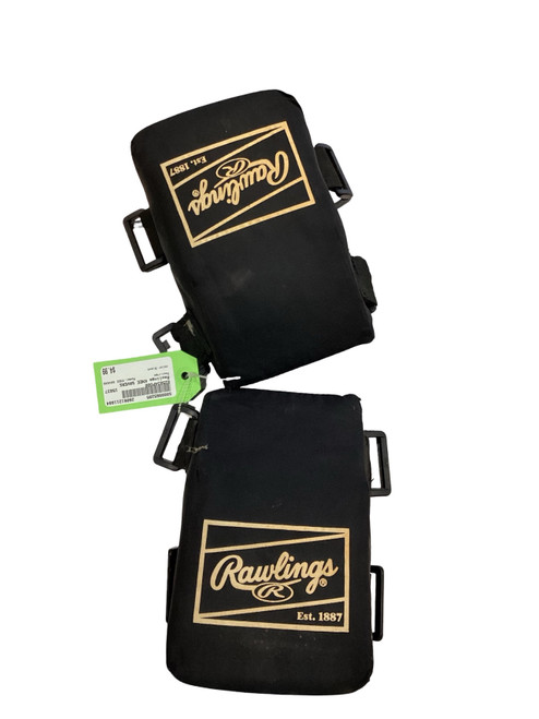 Vist Large View of Product Image Which is Used Rawlings KNEE SAVERS BB/SB Catchers Knee Savers Black
