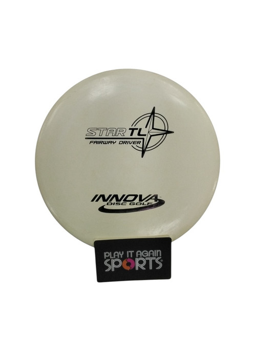 Vist Large View of Product Image Which is Used Innova STAR TL PRE FLIGHT NUMBERS Disc Golf Driver White