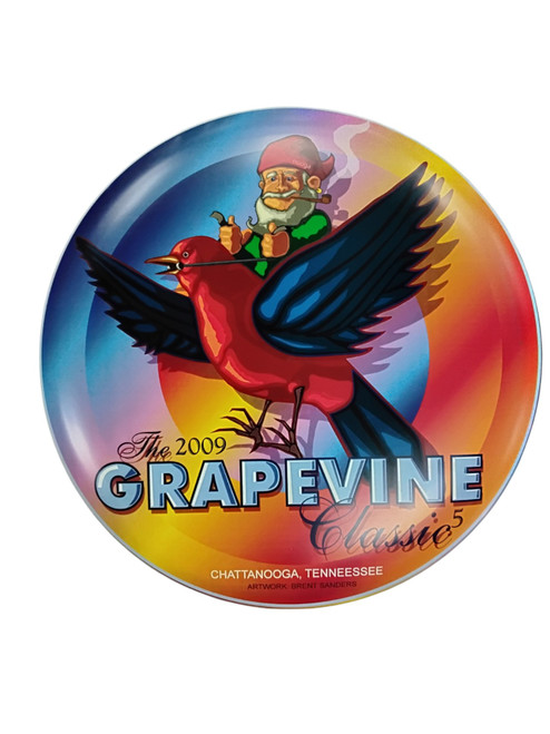 Vist Large View of Product Image Which is Used Discraft BUZZZ SUPERCOLOR GRAPEVINE 2009 Disc Golf Mid Range Red