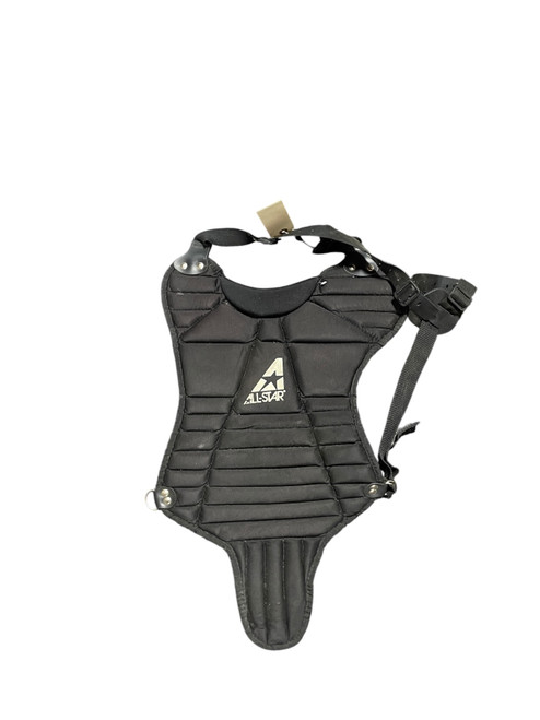 Vist Large View of Product Image Which is Used All-Star ALL STAR CATCHERS CHEST USED Catchers Chest Protector Black Junior