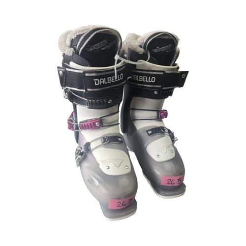 Vist Large View of Product Image Which is Used Dalbello KYRA 85 WOMENS SKI BOOTS Womens DH Ski Boot Black 265 MP - M08.5 - W09.5