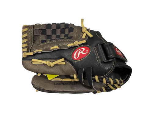 Vist Large View of Product Image Which is Used Rawlings RSS120C BB/SB Glove LH Throw Black 12"