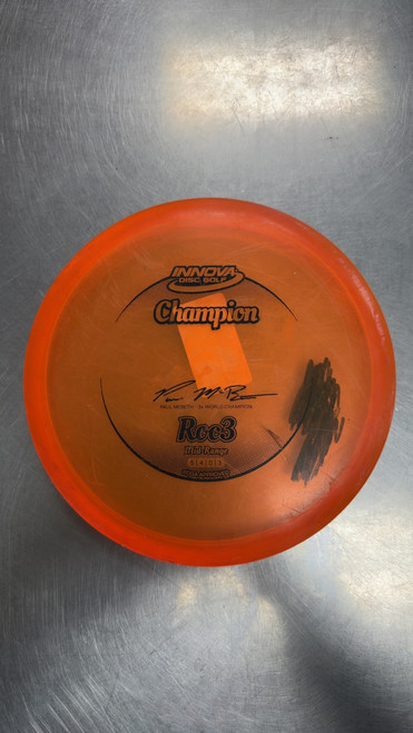 Vist Large View of Product Image Which is Used Innova ROC3 Disc Golf Mid Range Orange