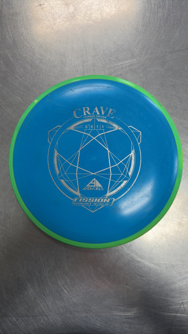 Vist Large View of Product Image Which is Used Axiom CRAVE Disc Golf Driver Royal Blue