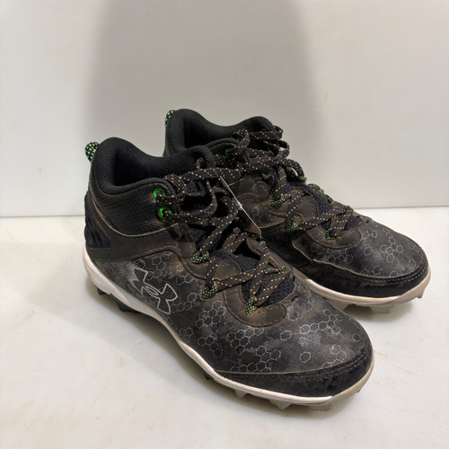 Vist Large View of Product Image Which is Used Under Armour BB/SB Cleats Black Junior 02