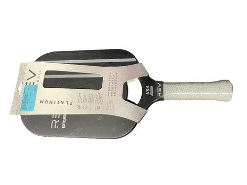 Vist Large View of Product Image Which is NEW REV PLATINUM Pickleball Racquet Black