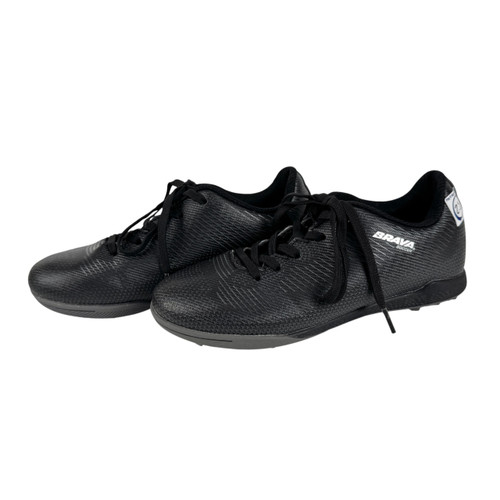 Vist Large View of Product Image Which is Used Brava Soccer Turf Shoes Black Junior 02.5