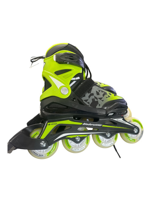 Vist Large View of Product Image Which is Used Bladerunner PHOENIX Junior Rec Fitness Skates Green Adjustable