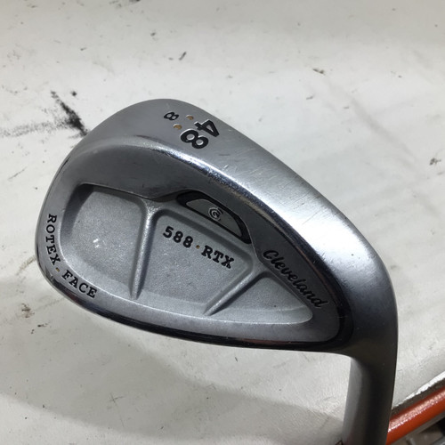 Vist Large View of Product Image Which is Used Cleveland 588 RTX 48 DEG RH WEDGE Golf Wedge Mens RH 48 Degree