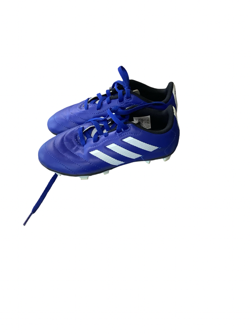 Vist Large View of Product Image Which is Used Adidas Soccer Cleats Royal Blue Junior 01