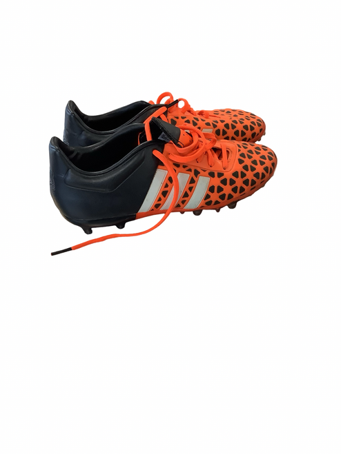 Vist Large View of Product Image Which is Used Adidas Soccer Cleats Orange Junior 04