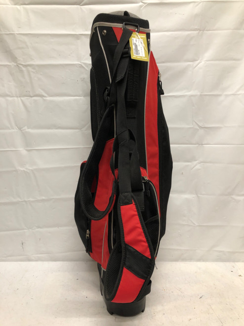 Vist Large View of Product Image Which is Used STAND BAG Mens Stand Bag Black And Red