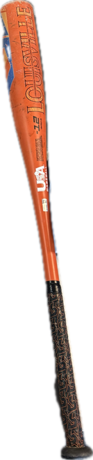Vist Large View of Product Image Which is Used Louisville Slugger ATLAS Baseball USA 2 5/8 Bat 29"