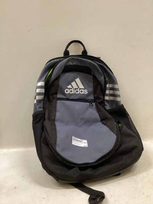 Vist Large View of Product Image Which is Used Adidas Soccer Player Sackpack Black And Grey