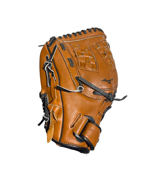 Vist Large View of Product Image Which is Used Mizuno POWER CLOSE BB/SB Glove LH Throw Brown 11 1/2"