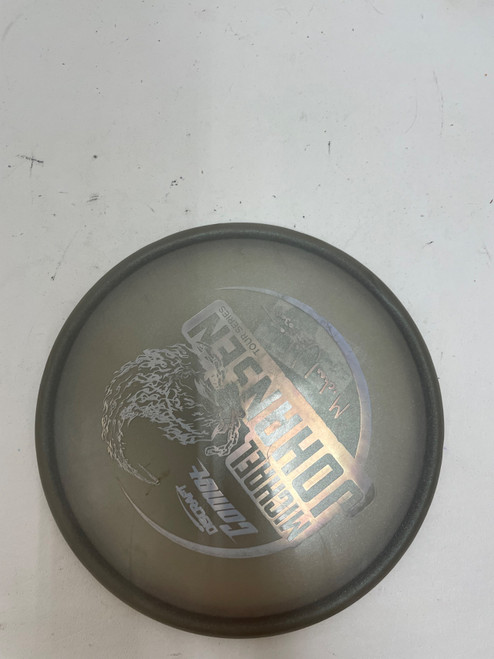 Vist Large View of Product Image Which is Used Discraft COMET MICHAEL JOHANSEN Disc Golf Mid Range Grey