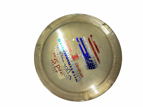 Vist Large View of Product Image Which is Used Legacy OUTLAW Disc Golf Driver Almond