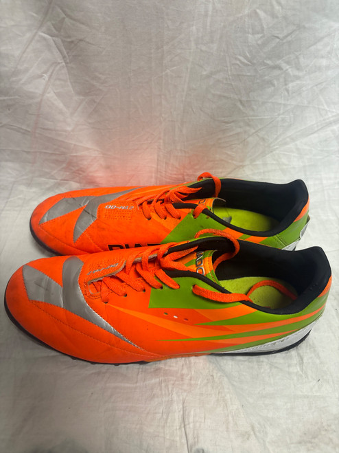 Vist Large View of Product Image Which is Used Diadora Soccer Turf Shoes Orange Senior 9