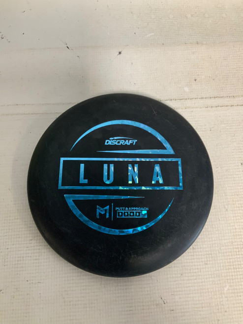 Vist Large View of Product Image Which is Used Discraft LUNA PAUL MCBETH Disc Golf Putter Black 173g