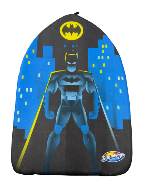 Vist Large View of Product Image Which is Used Swimways BATMAN Body Board Royal Blue 20"