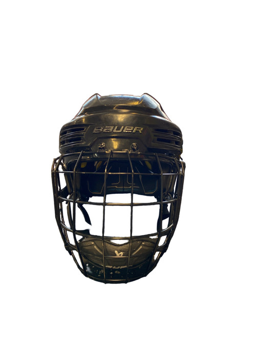 Vist Large View of Product Image Which is Used Bauer REAKT 200 Helmet Cage Combo Black SM