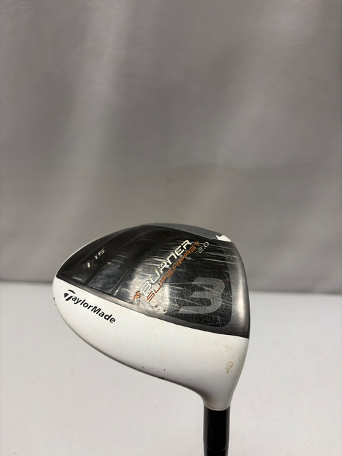 Vist Large View of Product Image Which is Used Taylormade BURNER SUPERFAST 2.0 Mens Fairway Wood RH 3 Wood