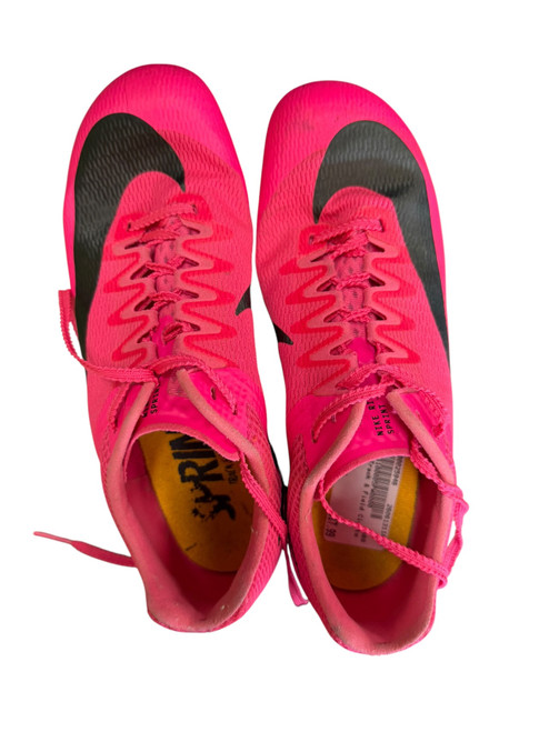 Vist Large View of Product Image Which is Used Nike Track & Field Cleats Adult Pink Senior 6.5