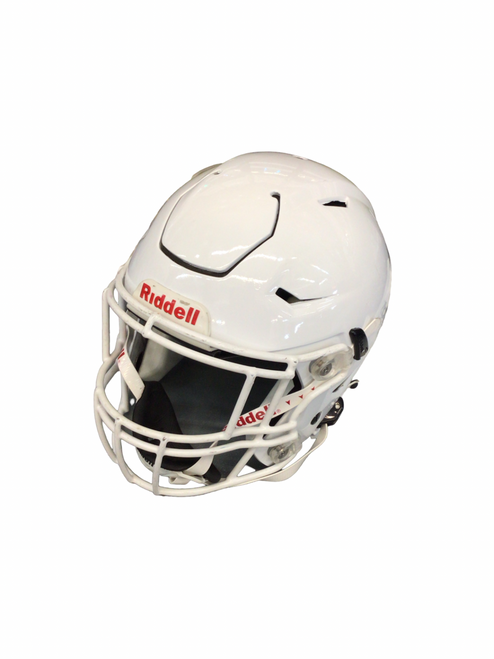 Vist Large View of Product Image Which is Used Riddell SPEED FLEX ADT FB Helmet White LG