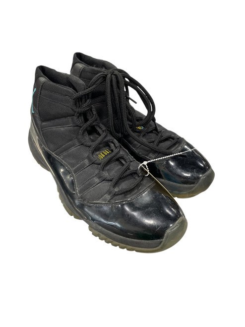 Vist Large View of Product Image Which is Used Jordan RETRO GAMMA BLUE Basketball Shoes M Black Senior 11