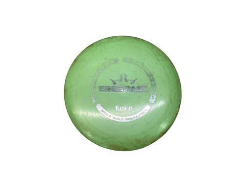 Vist Large View of Product Image Which is Used Dynamic Discs TRESPASS Disc Golf Driver Optic Yellow