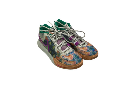 Vist Large View of Product Image Which is Used Nike KYRIE 8 CIRCLE OF LIFE Basketball Shoes M Orange Senior 10.5