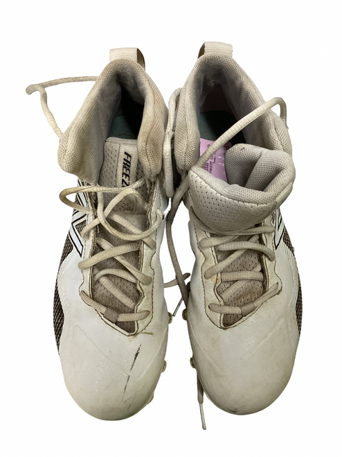 Vist Large View of Product Image Which is Used New Balance FREEZE LAX Cleats Mens White Senior 6
