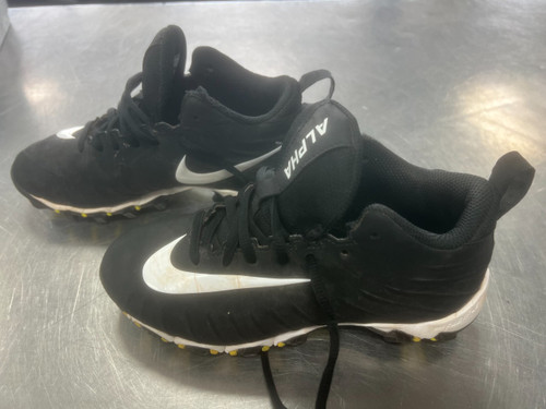 Vist Large View of Product Image Which is Used Nike SHOES BB/SB Cleats Black Junior 02