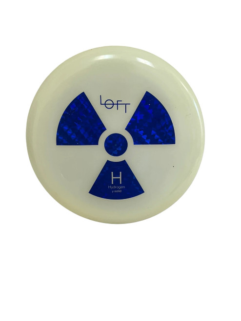 Vist Large View of Product Image Which is Used Loft Y-Solid Hydrogen 175g Disc Golf Putter Clear  