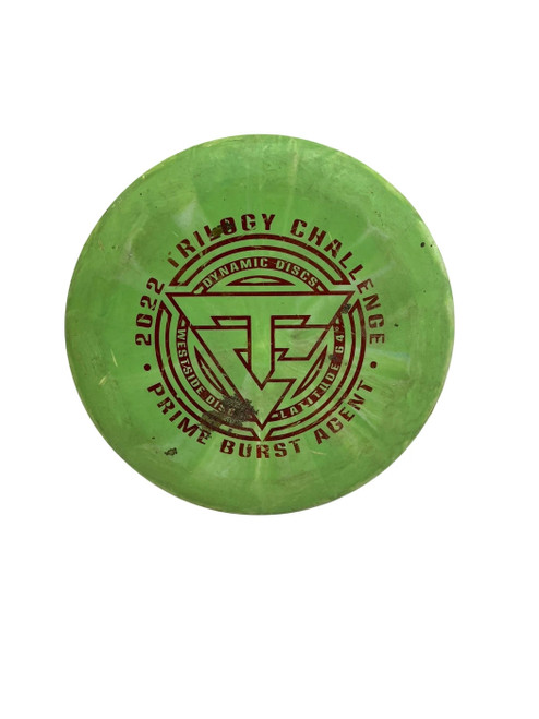 Vist Large View of Product Image Which is Used Dynamic Discs Prime Burst Agent 173g Disc Golf Putter Green