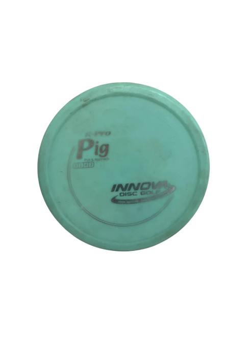 Vist Large View of Product Image Which is Used Innova R-Pro Pig 177g Disc Golf Mid Range Turquoise