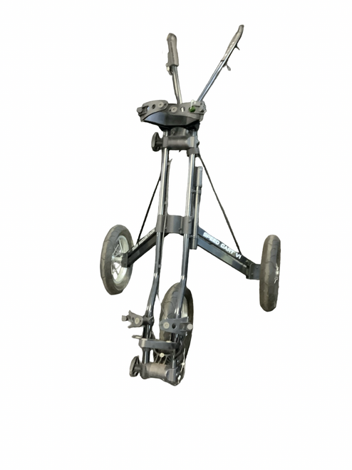 Vist Large View of Product Image Which is Used Sun Mtn SPEED CART V1 Golf Cart Black 3 Wheel