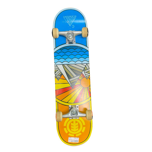 Vist Large View of Product Image Which is Used ELEMENT Complete Skateboard Yellow 7 3/4"