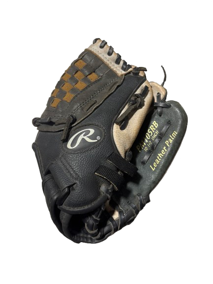 Vist Large View of Product Image Which is Used Rawlings RAWLINGS 10 1/2 IN PLAYER SERIES BB/SB Glove RH Throw Brown 10 1/2"