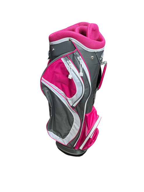 Vist Large View of Product Image Which is Used Ray Cook GYRO 6 WAY Womens Cart Bag Pink